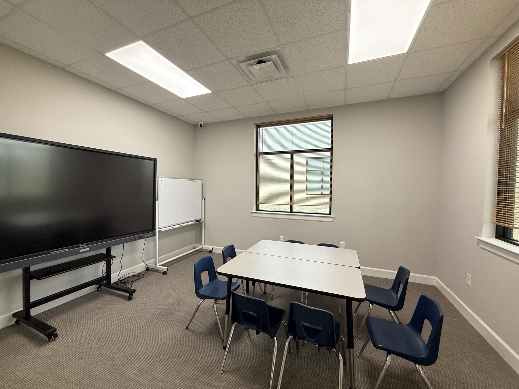 Technology-equipped classroom at the W&W Academy Katy campus