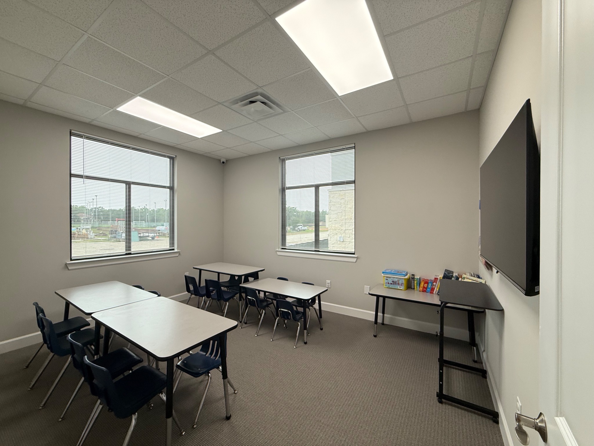 Spacious classroom at the W&W Academy Katy campus